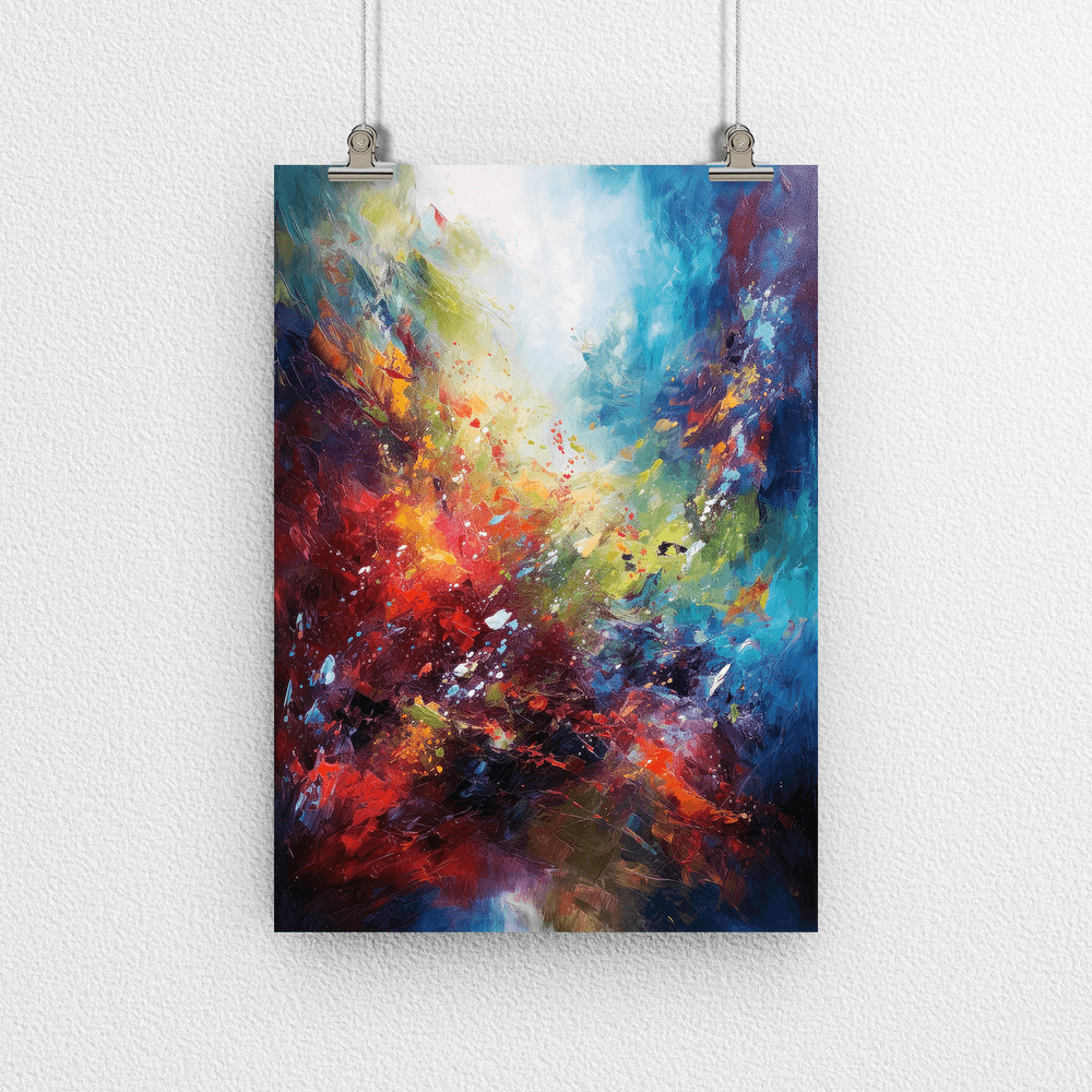 Abstract Impressionism Art Poster Print - For Wall Decor