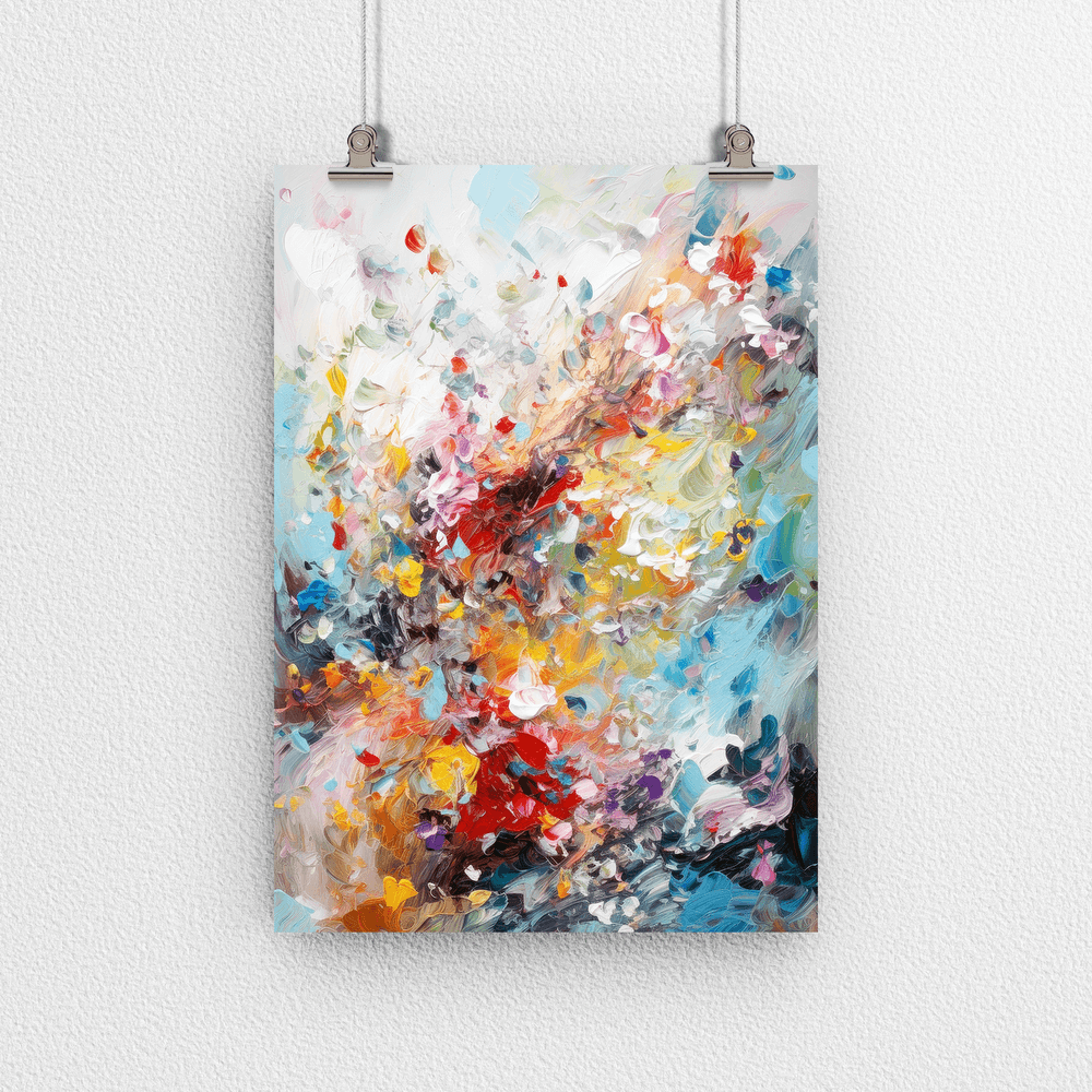 Abstract Impressionism Art Poster Print - For Wall Decor