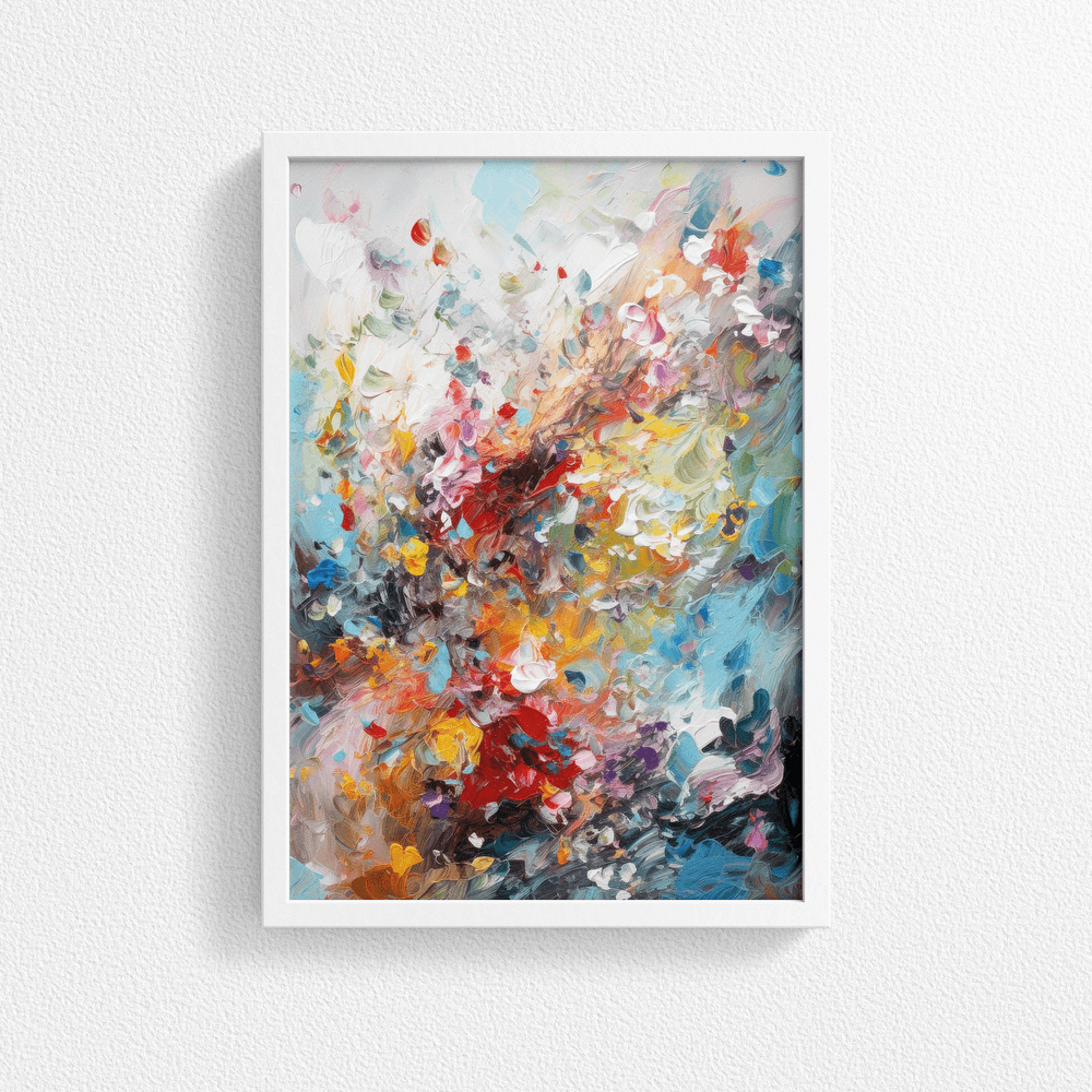 Abstract Impressionism Art Poster Print - For Wall Decor