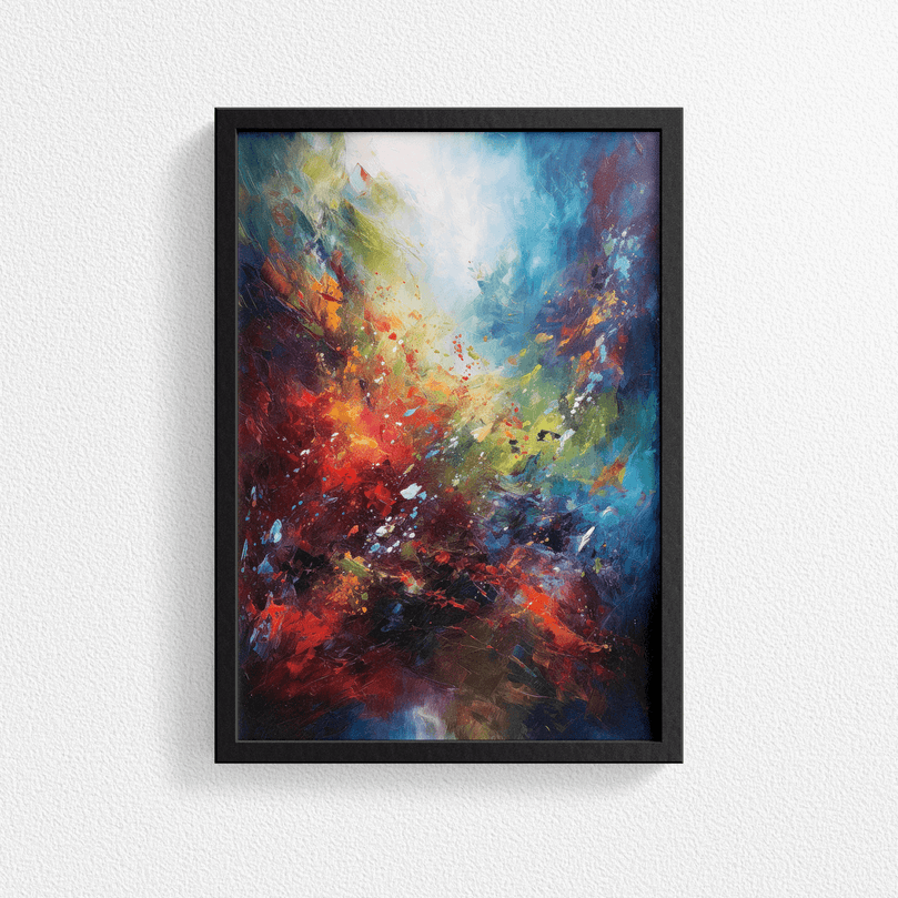 Abstract Impressionism Art Poster Print - For Wall Decor