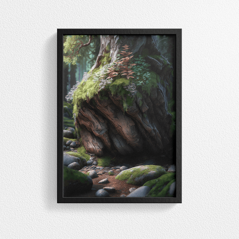 Forest - Natural Eco Landscape – Modern Wall Art Decor Poster Print