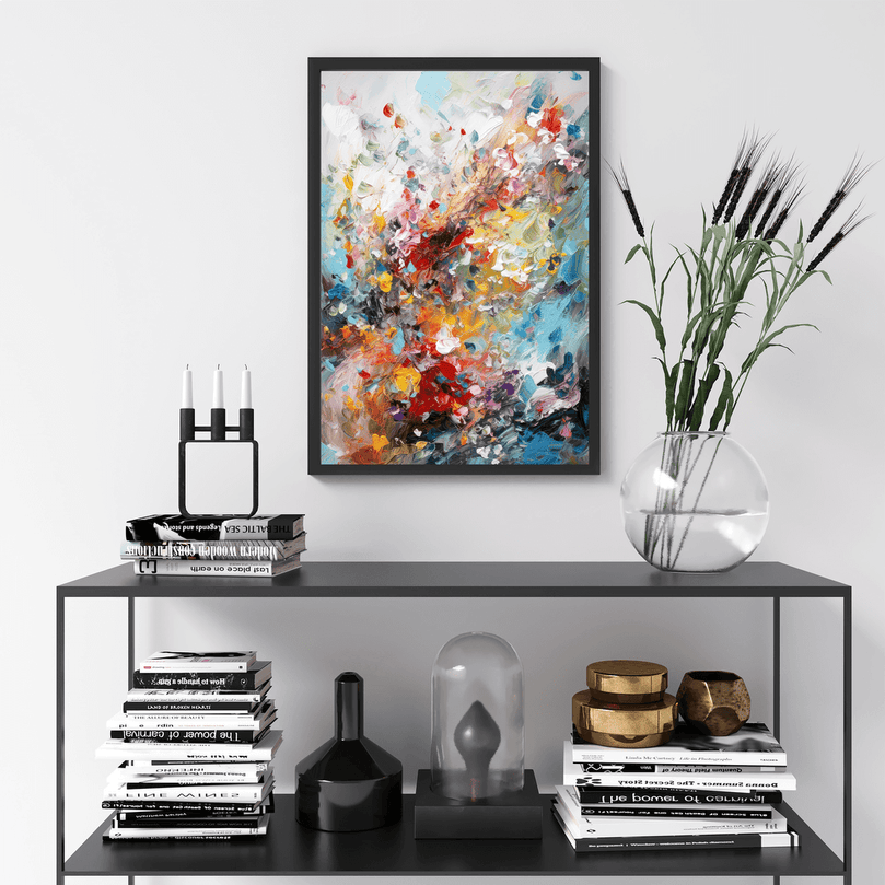 Abstract Impressionism Art Poster Print - For Wall Decor