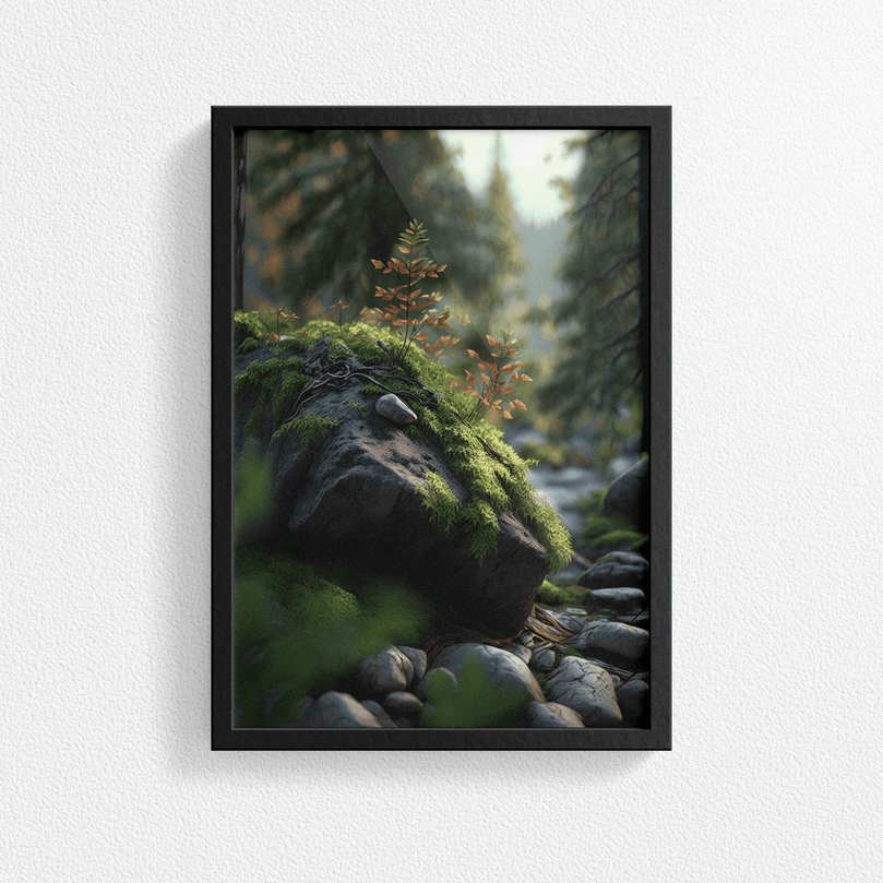 Forest - Natural Eco Landscape – Modern Wall Art Decor Poster Print