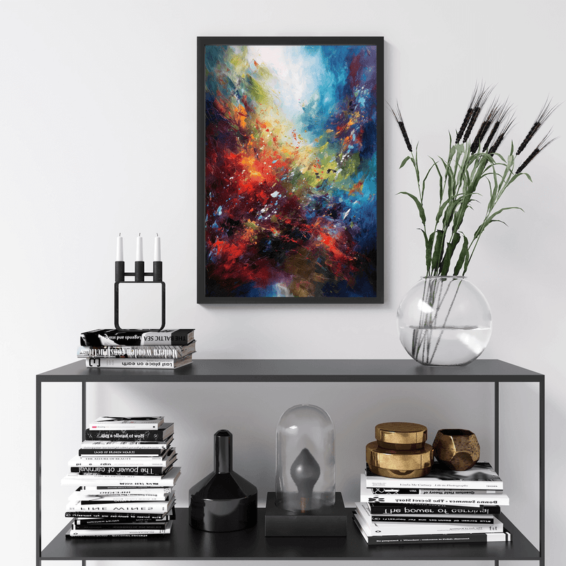 Abstract Impressionism Art Poster Print - For Wall Decor