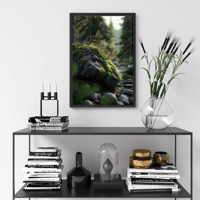 Forest - Natural Eco Landscape – Modern Wall Art Decor Poster Print