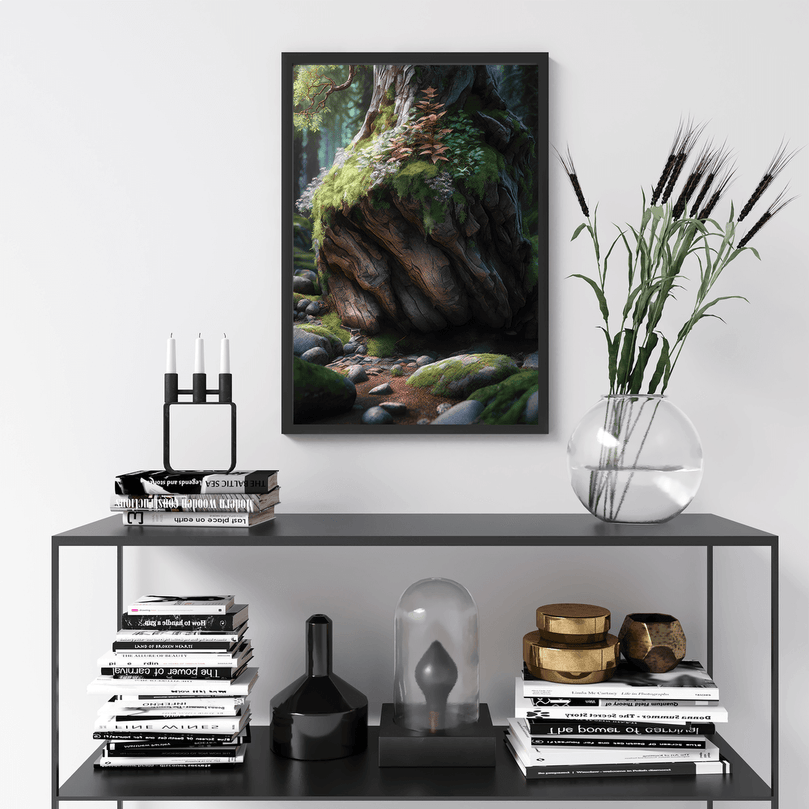 Forest - Natural Eco Landscape – Modern Wall Art Decor Poster Print