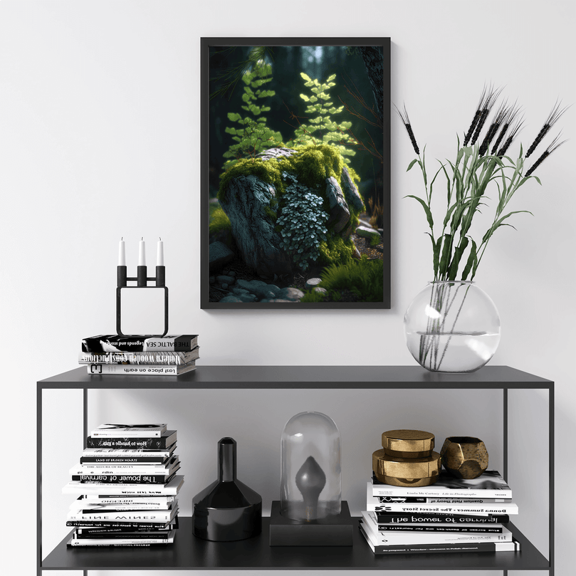 Forest - Natural Eco Landscape – Modern Wall Art Decor Poster Print