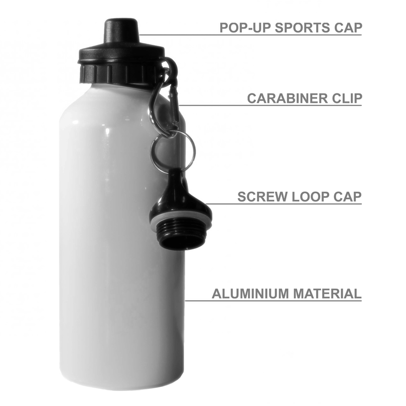 Palestine Keffiyeh Kufiya 'Personalised' 600ml Sports Drink Bottle