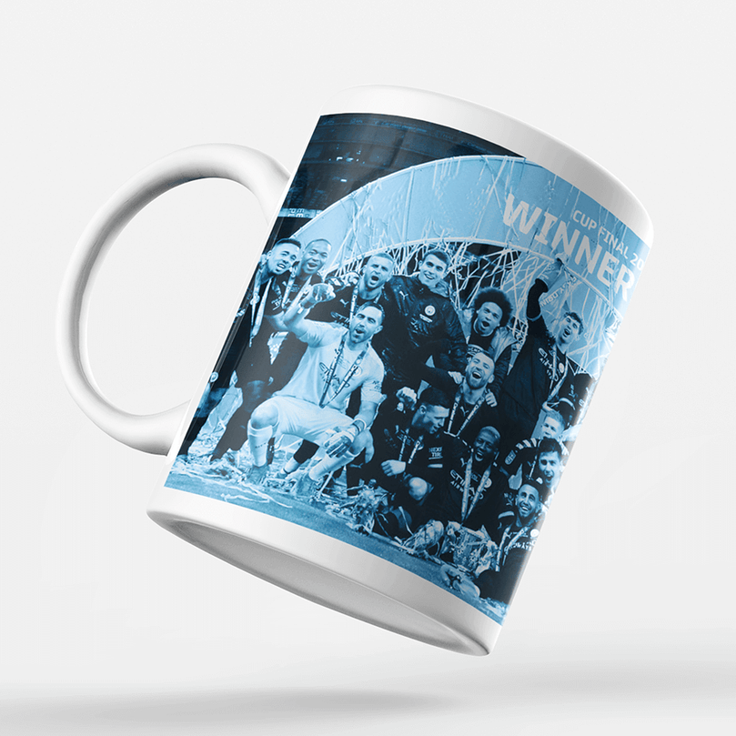 Manchester City 2019/2020 Champions Inspired Football Mug.