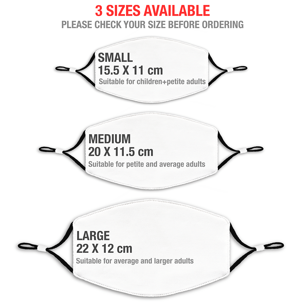 Celtic Inspired Retro Style Home Kit Colours 'Personalised' Football Unisex Face Mask.