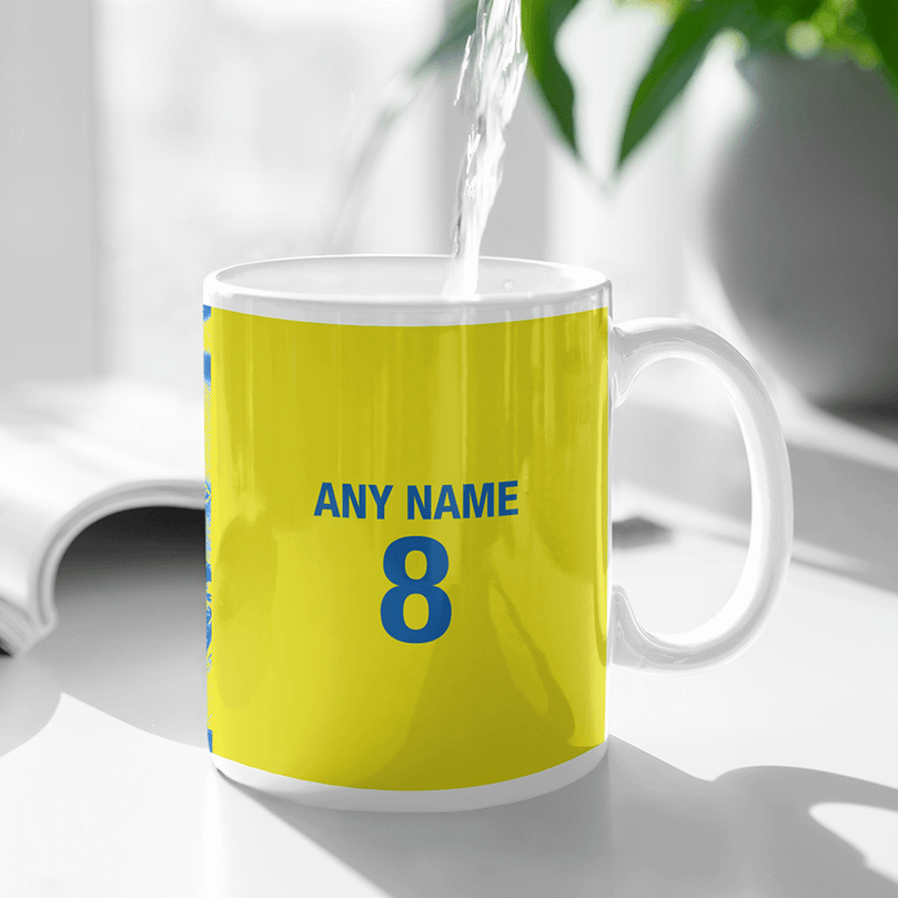 Villarreal CF Valencia 2020/2021 Champions Inspired 'Personalised' Football Mug.
