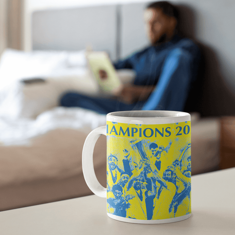 Villarreal CF Valencia 2020/2021 Champions Inspired 'Personalised' Football Mug.