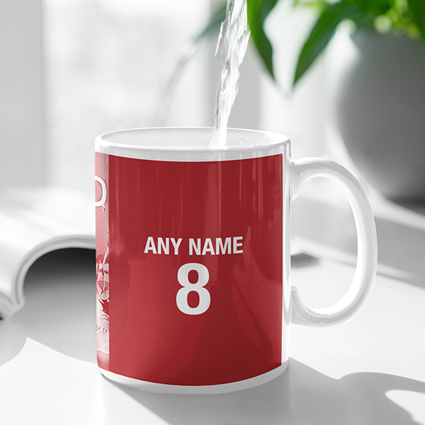 Arsenal 2020 Community Champions Inspired 'Personalised' Football Mug.
