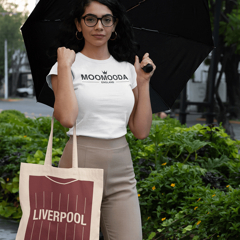 Liverpool 2019/2020 Inspired Home Kit 2020 Champions Football Tote Bag.