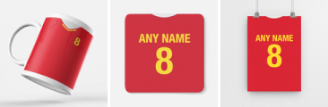 Spain - Personalised Retro Football Kit Items Released