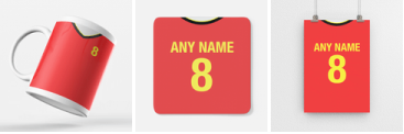 Belgium - Personalised Retro Football Kit Items Released