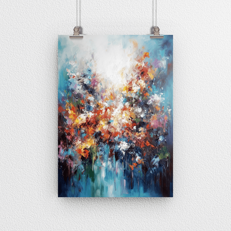 Abstract Impressionism Art Poster Print - For Wall Decor