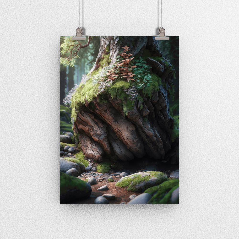 Forest - Natural Eco Landscape – Modern Wall Art Decor Poster Print