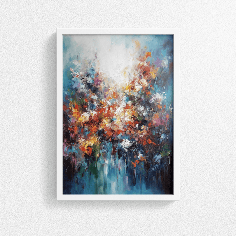 Abstract Impressionism Art Poster Print - For Wall Decor