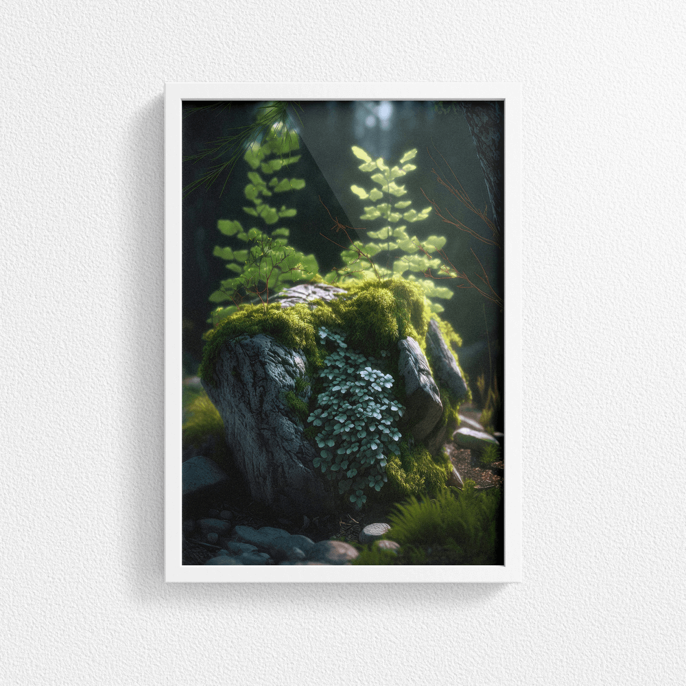 Forest - Natural Eco Landscape – Modern Wall Art Decor Poster Print