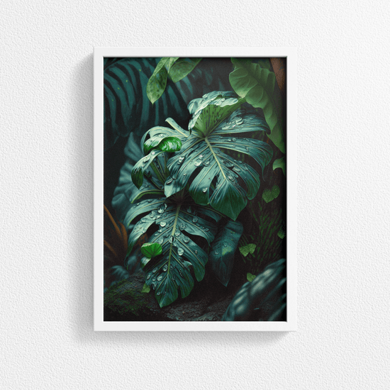 Tropical Rainforest - Natural Landscape – Modern Wall Art Decor Poster Print