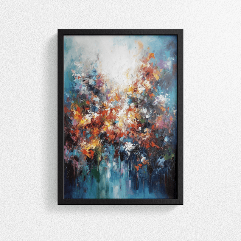 Abstract Impressionism Art Poster Print - For Wall Decor