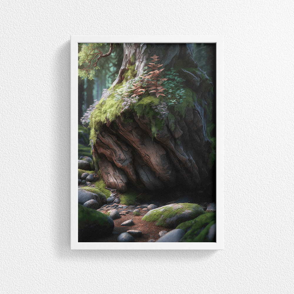 Forest - Natural Eco Landscape – Modern Wall Art Decor Poster Print