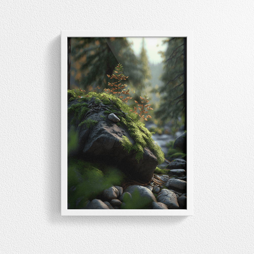 Forest - Natural Eco Landscape – Modern Wall Art Decor Poster Print