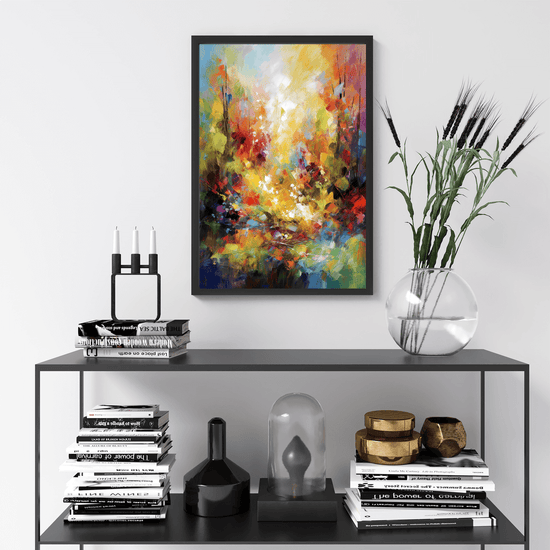 Abstract Impressionism Art Poster Print - For Wall Decor