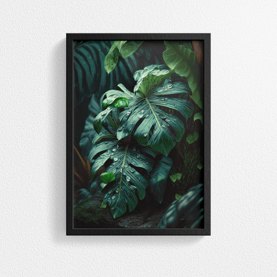 Tropical Rainforest - Natural Landscape – Modern Wall Art Decor Poster Print