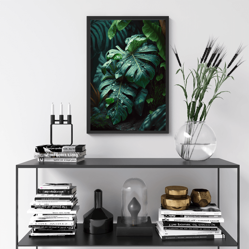 Tropical Rainforest - Natural Landscape – Modern Wall Art Decor Poster Print