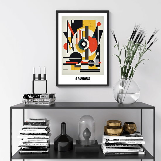 Bauhaus Print Poster - Modern Art, Wall Decor, Gallery Poster - Retro Design