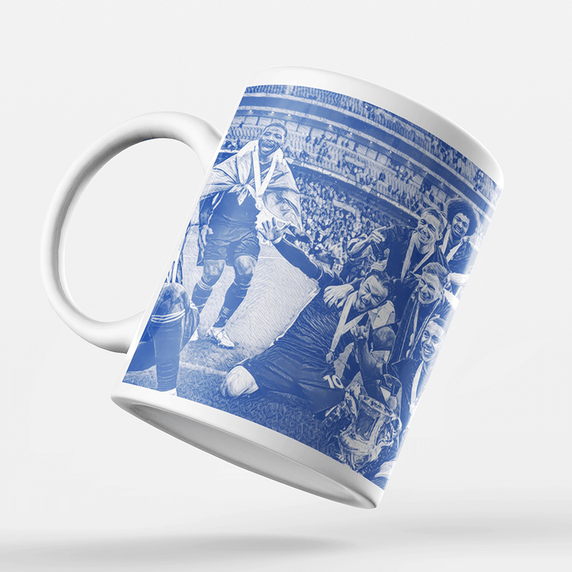 Leicester City 2020/2021 Champions Inspired 'Personalised' Football Mug With Optional Coaster Set