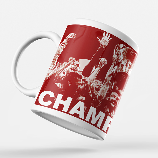 Liverpool 2019/2020 Champions Inspired 'Personalised' Football Mug With Optional Coaster Set