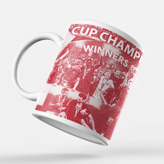 Liverpool 2022 Cup Champions Inspired 'Personalised' Football Mug With Optional Coaster Set