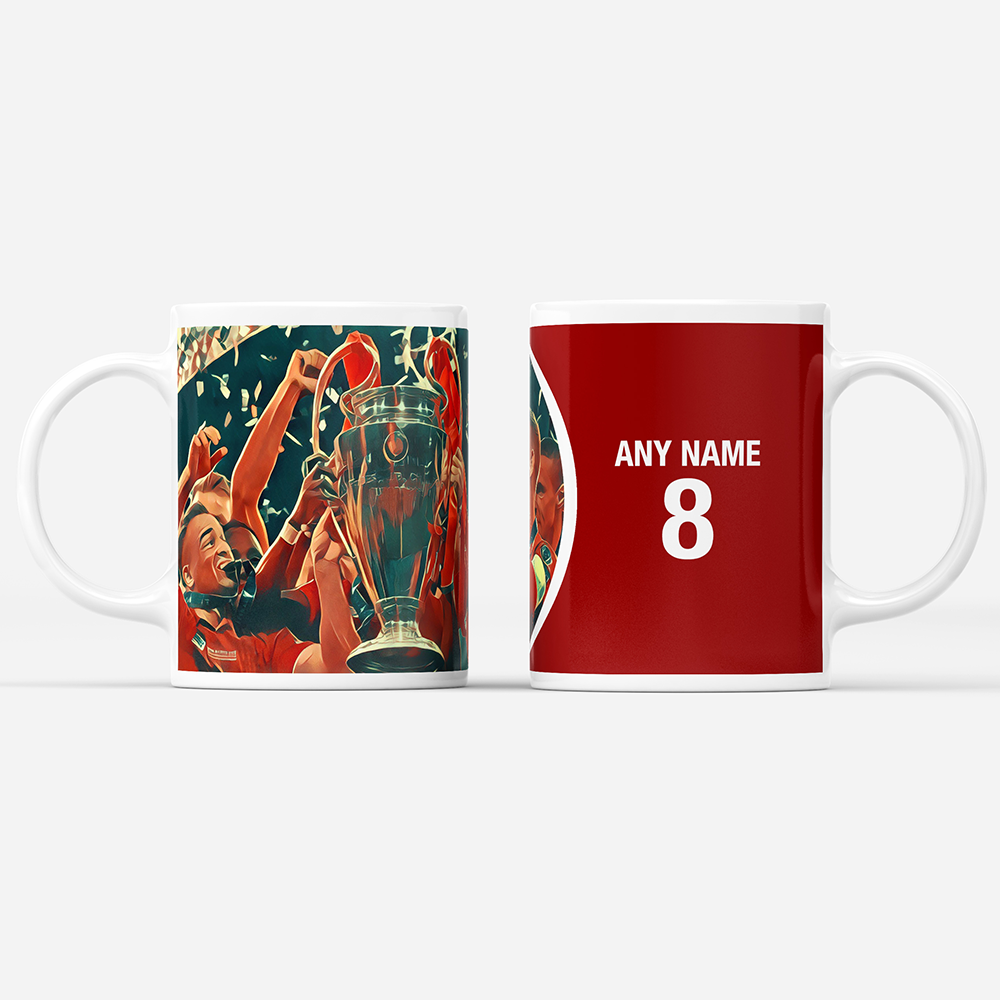 Liverpool 2019/2020 Champions Inspired 'Personalised' Football Mug.