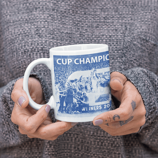 Rangers 2022 Scottish Cup Winners Inspired 'Personalised' Football Mug With Optional Coaster Set