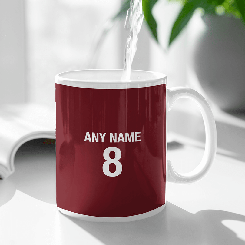 Roma / Rome 2022 European Champions Inspired 'Personalised' Football Mug With Optional Coaster Set