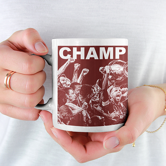 Liverpool 2019/2020 Champions Inspired 'Personalised' Football Mug With Optional Coaster Set