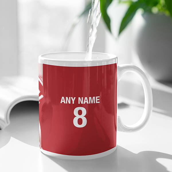 Arsenal 2019/2020 Champions Inspired 'Personalised' Football Mug With Optional Coaster Set