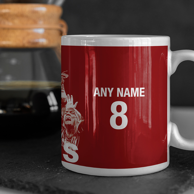 Liverpool 2019/2020 Champions Inspired 'Personalised' Football Mug With Optional Coaster Set