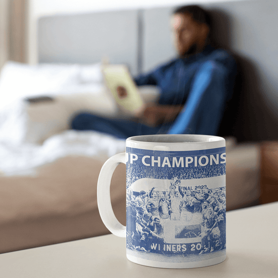 Rangers 2022 Scottish Cup Winners Inspired 'Personalised' Football Mug With Optional Coaster Set